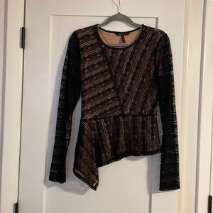 BCBG Lace Top